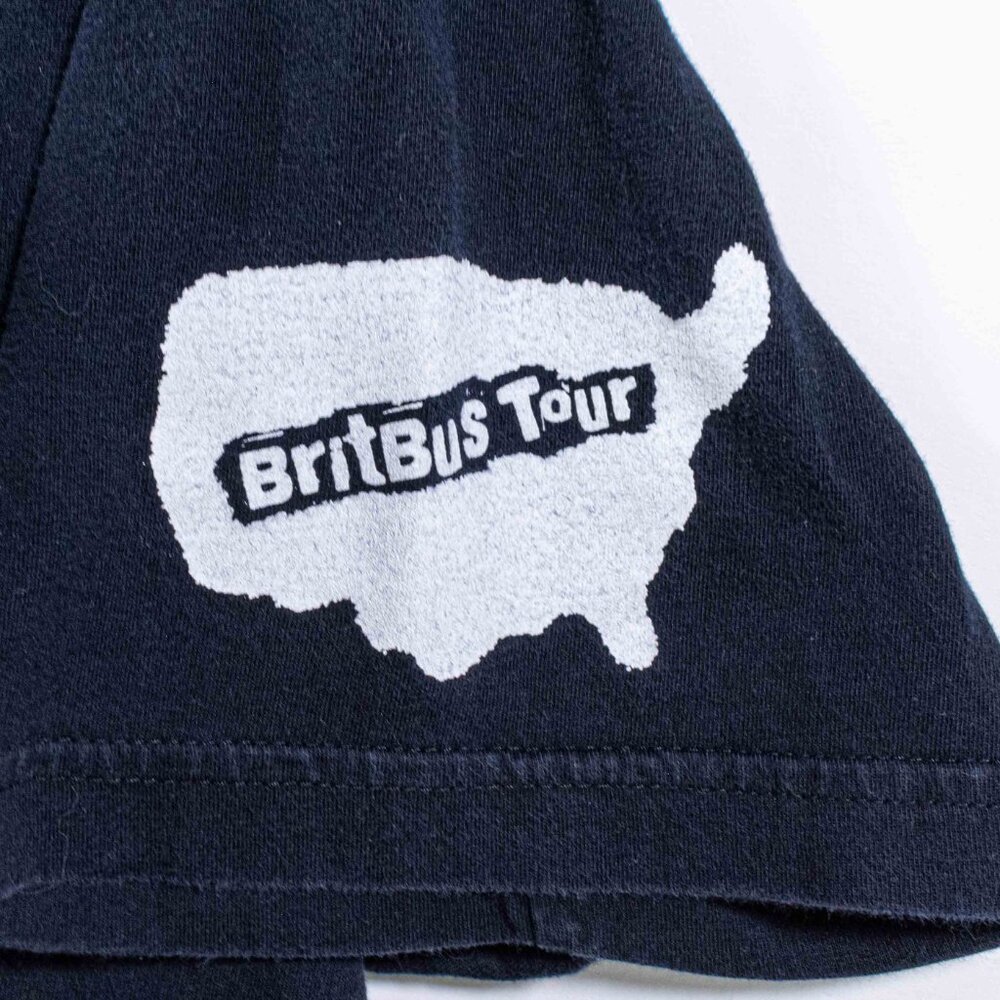 2007 Britbus Tour T-Shirt Small The Crave Jyrojets Julia Jones Mick Rock View 5